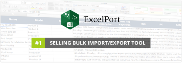 Export/Import to Excel PRO (as ExcelPort) for OpenCart