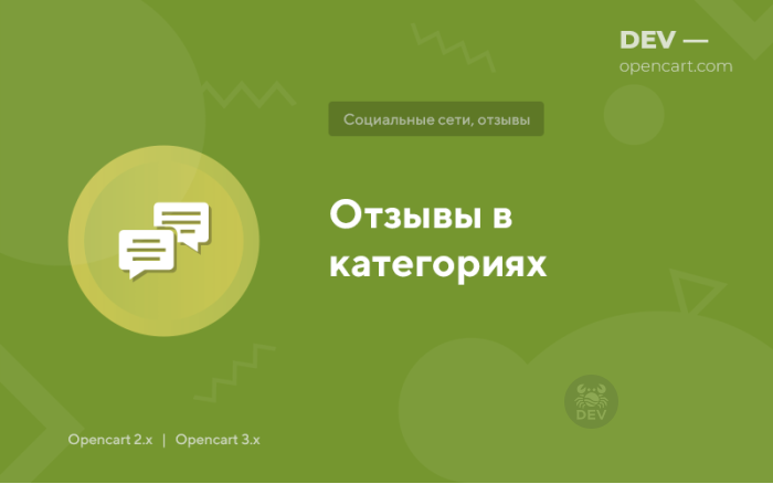 Відгуки у категоріях