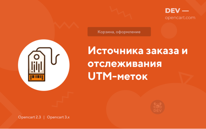 Джерела замовлення та відстеження UTM-міток