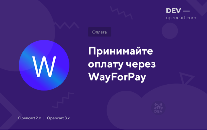 Оплата на WayForPay