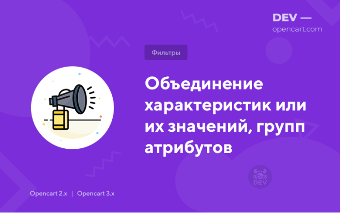Поєднання характеристик або їх значень, груп атрибутів
