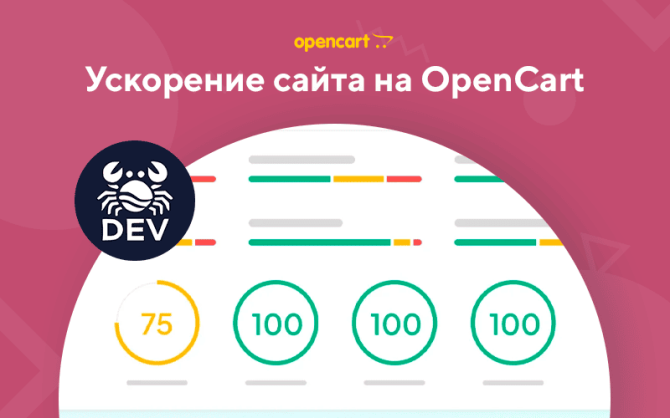 Ускорение сайта на OpenCart